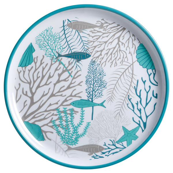 18528001_XL MB Coastal Acqua tallerken Ø25, 6 stk - Billede 1
