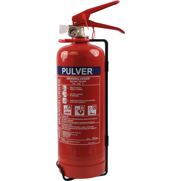 1080212_XL 1852 ildslukker 2kg pulver ABC - Billede 1