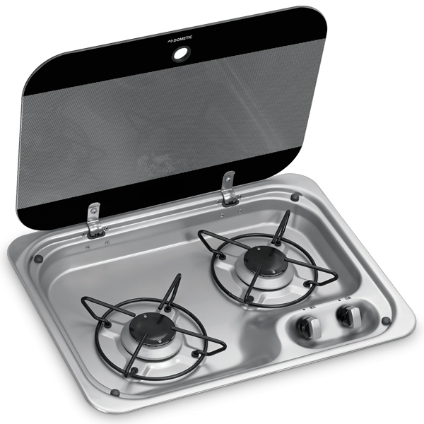 1094308_XL Dometic Kogeblus HSG 2335 med glas låg og 2 brændere - Billede 1