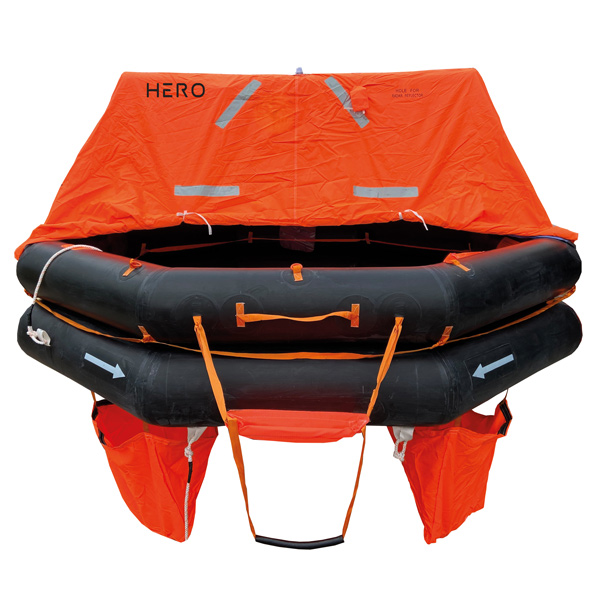 1161133_XL HERO Redningsflåde YACHT SOLAS A cylindrisk 6 personer - Billede 1