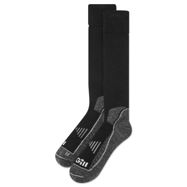 1352636-S_XL Gill 768 boot sock sort str. S/36-38 - Billede 1