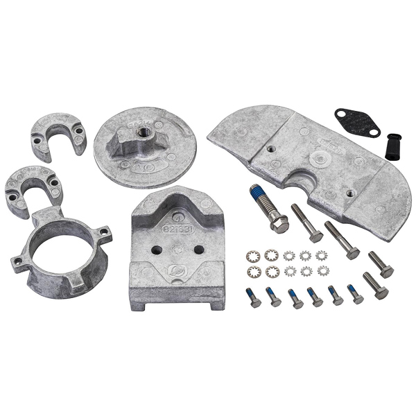 1518579_XL Quicksilver 888756Q03 Aluminiumanodesæt til Alpha One Gen II-drev - Billede 1