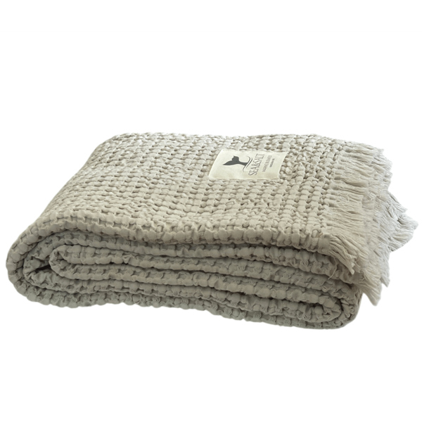 18544004_XL MB SEA &SALT Badehåndklæder Beige 180 x 100 cm - Billede 1