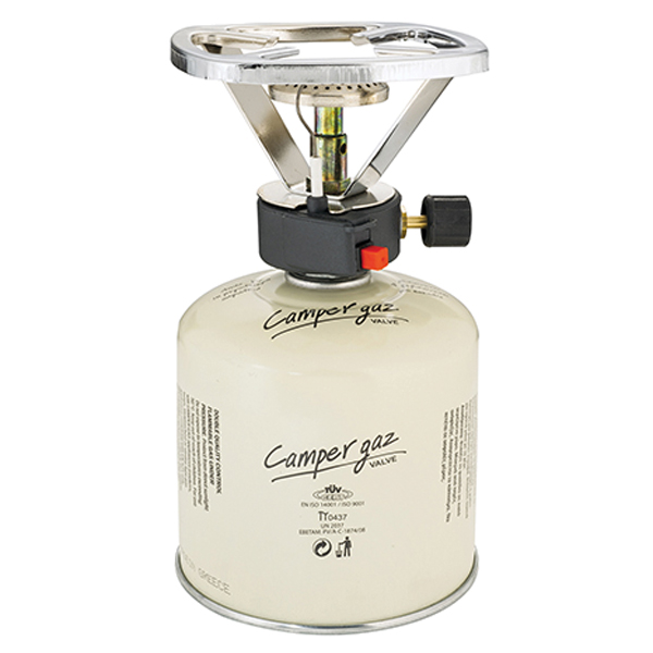 1094715_XL Camper Gaz gasbrænder med Piezotænding & 500 g gasdåse - Billede 1