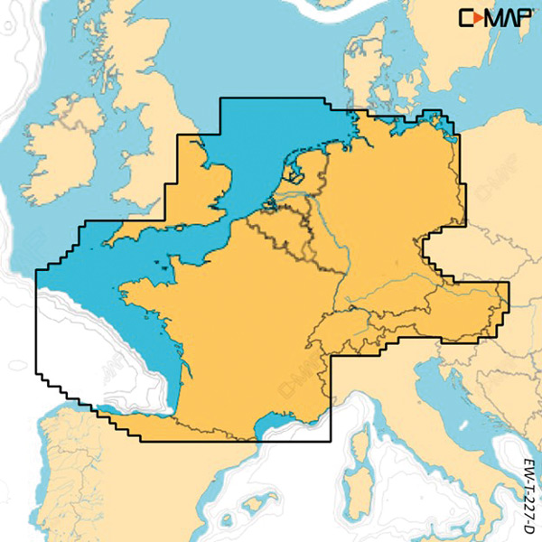1119964_XL C-Map Reveal X, Central & West Europe - Billede 1