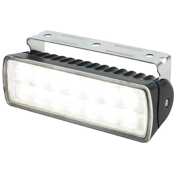 1240688_XL Hella Sea hawk LED dækslys 9-33V 18 Watt - Sort - Billede 1