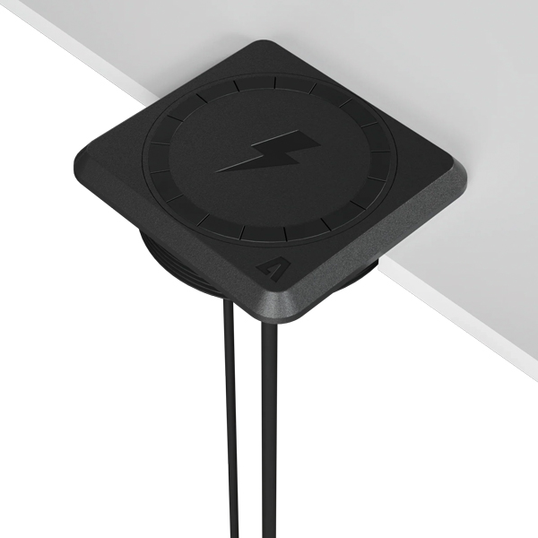 1270939_XL AquaAmp 800 trådløs overflademonteret mobillader 12V 25W Qi2.2 - Billede 1