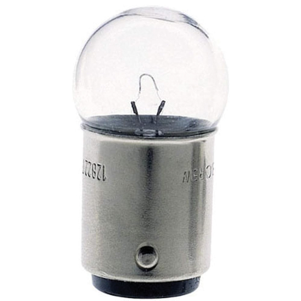 1275503_XL Hella Kuglepære 12V 5W BA15D 18.5x35 10 stk - Billede 1