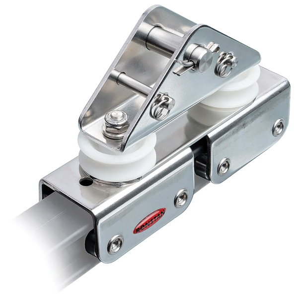 130RC63217_XL Ronstan Serie 32 Tandemvogn til I‑skinne med styreskiver - Billede 1