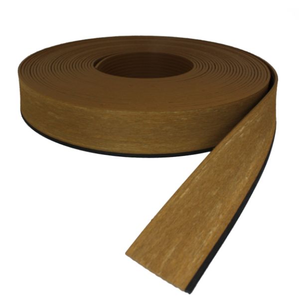 1610913_XL Isiteek 60mm Margin Plank Teak/Black 0,33 m² - Billede 1