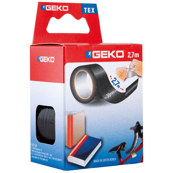1676022_XL Geko lærredstape 38mm x 2,7 meter sort - Billede 1